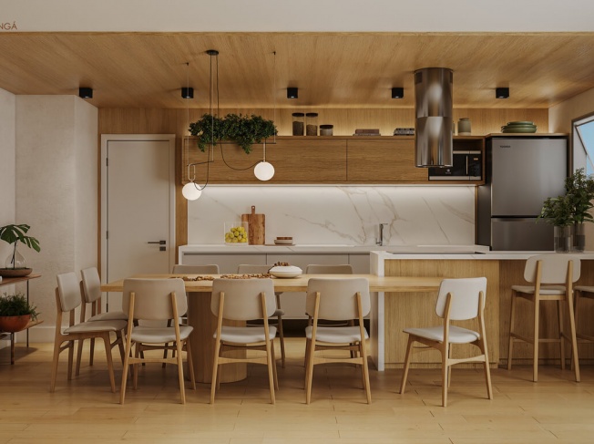 Área gourmet - Vista 01