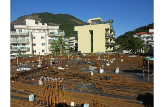 ARMAÇÃO DO TETO DO 1ºPAV. TIPO