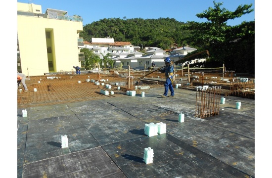 ARMAÇÃO DO TETO DO 1ºPAV. TIPO