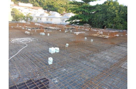 ARMAÇÃO DO TETO DO 1ºPAV. TIPO