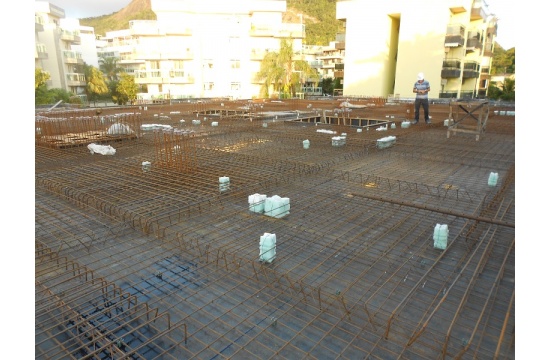 ARMAÇÃO DO TETO DO 1ºPAV. TIPO