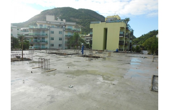 LAJE CONCRETADA DO TETO DO 1ºPAV. TIPO