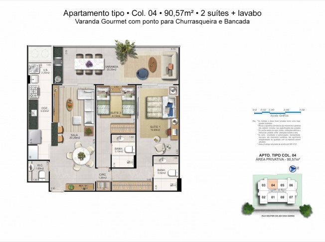 APARTAMENTO - TIPO 04