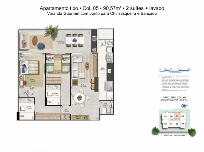 APARTAMENTO - TIPO 05