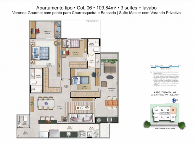 APARTAMENTO - TIPO 06
