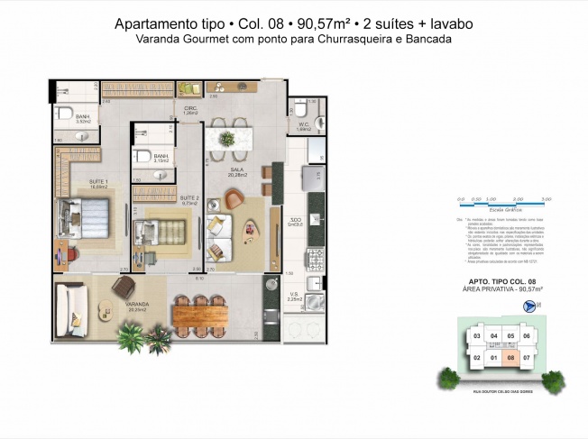 APARTAMENTO - TIPO 08